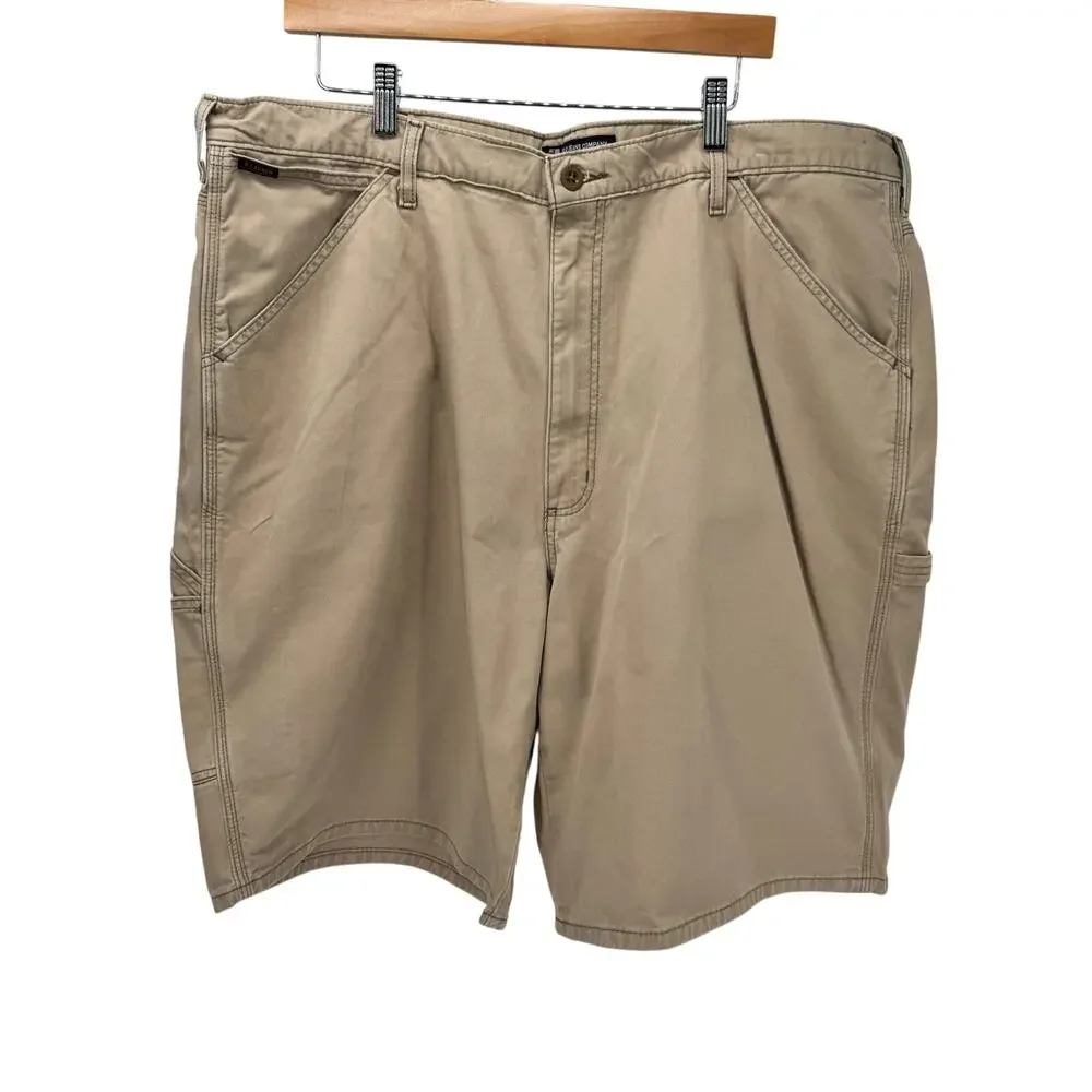 Polo Jeans Co Shorts Mens 40 (41x10.5 ACTUAL) Khaki Tan Carpenter Short‎ Vintage
